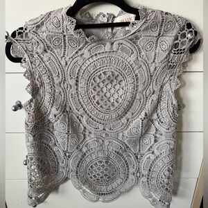 Rebellion Again lace top